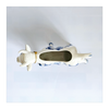 Vintage 1960's Dutch Delft Blue Hand Painted Ceramic Cow Creamer with Cow Bell