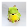 Rare Vintage 1980's Tony Wood Studio Pottery Glazed Ceramic Frog Creamer / Jug / Pitcher