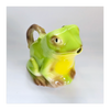 Rare Vintage 1980's Tony Wood Studio Pottery Glazed Ceramic Frog Creamer / Jug / Pitcher