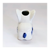 Vintage Dutch Delft Blue Hand Painted Ceramic Baby Elephant Figurine