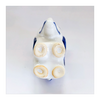 Vintage Dutch Delft Blue Hand Painted Ceramic Baby Elephant Figurine