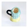 Vintage 1980's Glazed Ceramic Sherlock Holmes Miniature Toby Jug / Character Jug Signed Peter Jackson by Franklin Mint