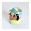 Vintage 1980's Glazed Ceramic Sherlock Holmes Miniature Toby Jug / Character Jug Signed Peter Jackson by Franklin Mint