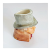 Vintage 1980's Glazed Ceramic Artful Dodger Miniature Toby Jug / Character Jug Signed Peter Jackson by Franklin Mint