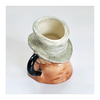 Vintage 1980's Glazed Ceramic Artful Dodger Miniature Toby Jug / Character Jug Signed Peter Jackson by Franklin Mint