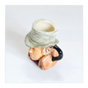 Vintage 1980's Glazed Ceramic Artful Dodger Miniature Toby Jug / Character Jug Signed Peter Jackson by Franklin Mint