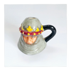 Vintage 1980's Glazed Ceramic Henry V Miniature Toby Jug / Character Jug Signed Peter Jackson by Franklin Mint