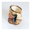 Vintage 1980's Glazed Ceramic  Robinson Crusoe Miniature Toby Jug / Character Jug Signed Peter Jackson by Franklin Mint