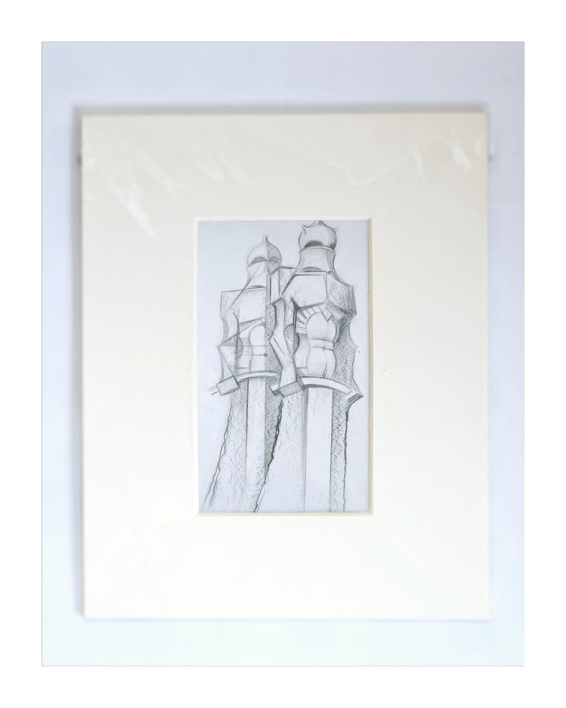 Josep Maria Subirachs Lithograph from Espai Subirachs: dels Soldats 1989, Framed