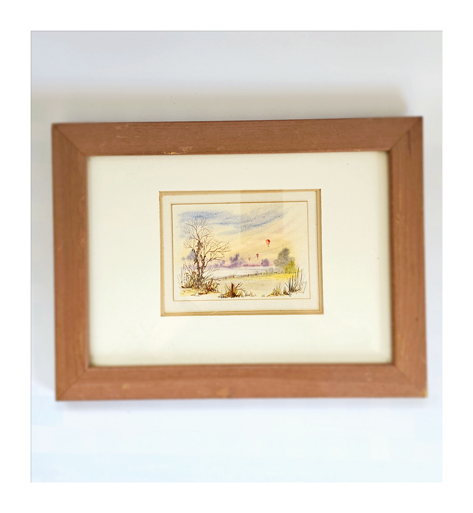Original Watercolour Painting "Morning Flight" by Christopher Hope-King