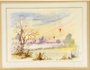 Original Watercolour Painting "Morning Flight" by Christopher Hope-King