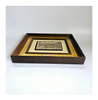 Rare Vintage 1950's Italian Silver 800 Engraving Art Plaque / Wall Art of "Verona Piazza Delle Erbe"