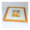 Gakonga African Art Lithograph Print, Mounted and Framed