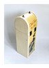 Antique 1910's Chat Noir Vin Blanc Hinged-Top Wooden Wine Box