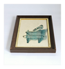 Vintage Framed Print on Wood of Carel Fabritius's The Goldfinch