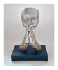Rare Vintage 1996 "Silent Prayer" Austin Sculpture by John Cutrone