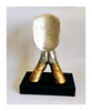 Rare Vintage 1996 "Silent Prayer" Austin Sculpture by John Cutrone