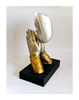 Rare Vintage 1996 "Silent Prayer" Austin Sculpture by John Cutrone
