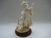 Handcrafted Vittorio Tessaro Boy Figurine in Capodimonte on a wooden stand