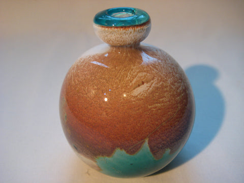 Vintage Maltese hand made Mdina glass signed at the bottom