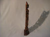 Antique wood carved sculpture of a Hindu Goddess in sandalwood