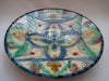 Vintage Hand Painted Spanish Majolica Plate Signed by the Artist
