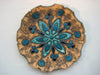 Middle Eastern Art & Craft - Hand crafted clay and ceramics decorative plate from Petra, Jordan