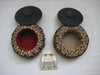 Vintage New Zealand Ponga Craft - A pair of hand carved bowl and lid, carved from Mamaku tree