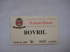 Oxford Die-Cast Model No B 38 open staircase bus Bovril, Limited Edition