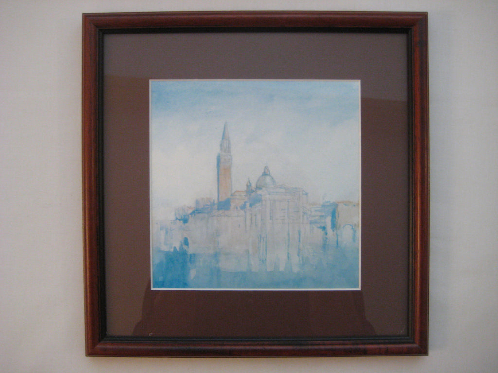 Limited Edition Fine Art Print - Venice: San Giorgio Maggiore at Sunset, from the Hotel Europa by Joseph Mallord William (JMW) Turner, 1840.