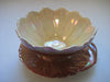 Royal Winton Grimwades Art Deco Lustre China Flower shaped bowl & saucer