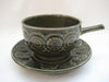 Vintage Retro 1960's/1970's Tams Ware Set of 4 Soup Bowls and Saucers