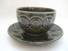 Vintage Retro 1960's/1970's Tams Ware Set of 4 Soup Bowls and Saucers
