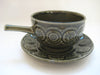 Vintage Retro 1960's/1970's Tams Ware Set of 4 Soup Bowls and Saucers