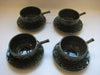 Vintage Retro 1960's/1970's Tams Ware Set of 4 Soup Bowls and Saucers