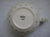 W'ART dinnerware hand painted original Italian design - Set of four cups & saucers and a teapot