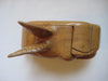 Mahogany Sculpted Puzzle Box  / Jewellery Box of a Bird with Hidden Drawers Hand Crafted by Salvador Petzey from Guatemala
