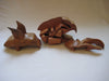 Mahogany Sculpted Puzzle Box  / Jewellery Box of a Bird with Hidden Drawers Hand Crafted by Salvador Petzey from Guatemala