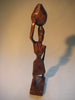 African Art - Hand carved Wooden sculptures of a man and a woman