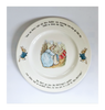 Vintage 1970's Wedgwood of Etruria & Barlaston, Frederick Warne & Co., Beatrix Potter Peter Rabbit Plate