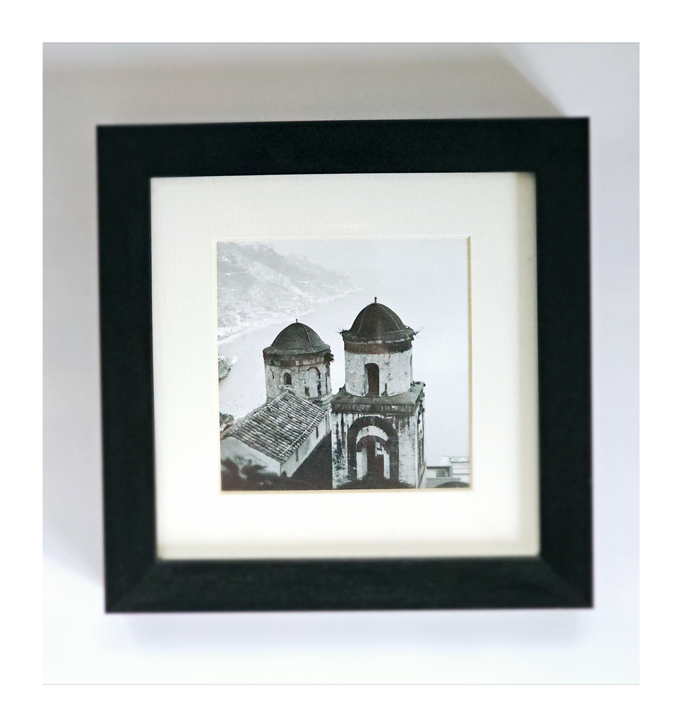 Alan Blaustein's Black and White Photo Print Beautifully Framed in Contemporary Style - The Italian Collection (1 of 8) - Campania iii - Ravello Vista