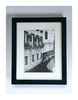 Alan Blaustein's Black and White Photo Print Beautifully Framed in Contemporary Style - The Italian Collection (1 of 8) - Ponti Di Venezia II