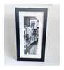Alan Blaustein's Black and White Photo Print Beautifully Framed in Contemporary Style - The Italian Collection (1 of 8) - Ponti Di Venezia IV