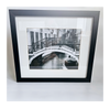Alan Blaustein's Black and White Photo Print Beautifully Framed in Contemporary Style - The Italian Collection (1 of 8) - Ponti Di Venezia I