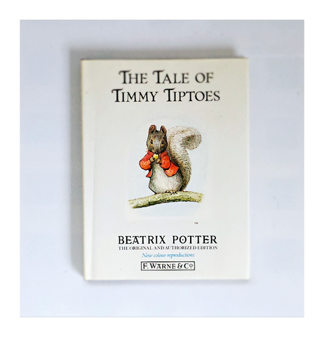 Vintage 1988 Beatrix Potter 'The Tale Of Timmy Tiptoes', Frederick Wayne & Co.
