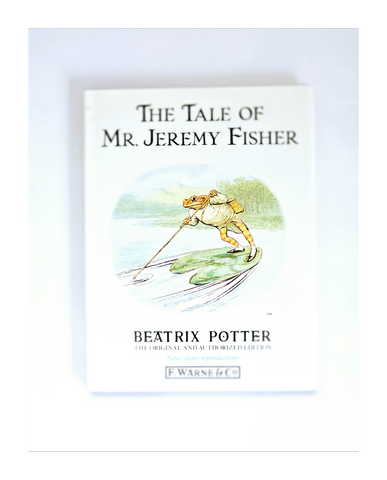 Vintage 1988 Beatrix Potter 'The Tale Of Mr. Jeremy Fisher', Frederick Wayne & Co.