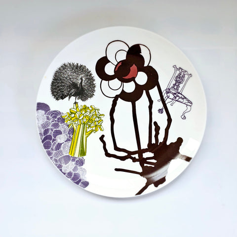 Rare Collectable Habitat Concetta Gallo Porcelain Plate