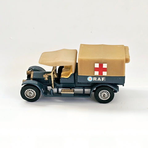 Vintage Matchbox Lesney "Models of Yesteryear" Y-13 1918 Crossley RAF Tender