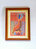 Original 1980s Framed Watercolour Painting "Seal" by Gillian Burrows, the 20th Century Artist