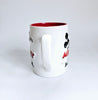 Rare Vintage Disney World Mickey Mouse Raised Design Novelty Mug